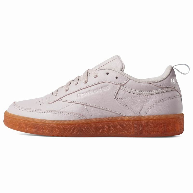 Reebok Club C 85 Tenisky Damske - Nachový/Hnede EW9106ZW